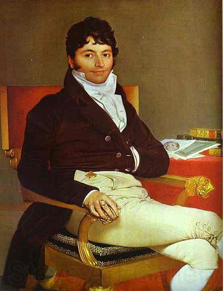 Jean Auguste Dominique Ingres Portrait of Monsieur Riviere. Spain oil painting art